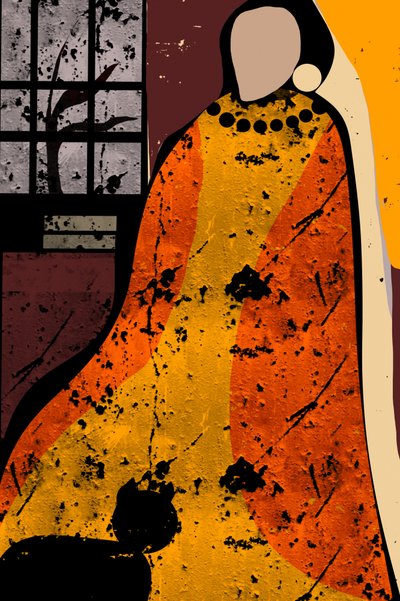 Vibrant Bohemian Woman by Josie George