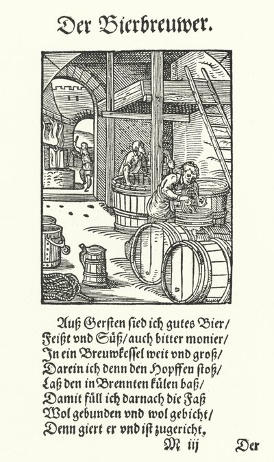 The Brewer by Jost (after) Amman