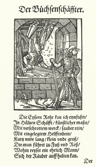 The Gunsmith by Jost (after) Amman