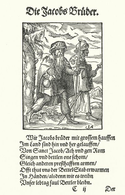 The Pilgrims Journeying to Santiago de Compostela by Jost (after) Amman
