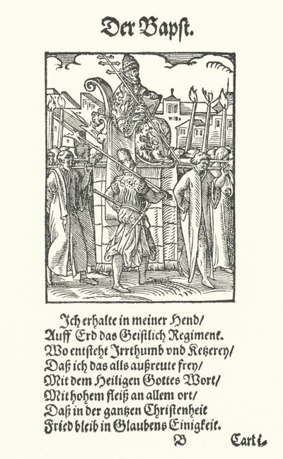 The Pope by Jost (after) Amman