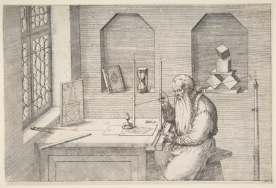 Wenzel Jamnitzer by Jost Amman