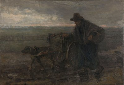 On Country Roads and Fields by Jozef (1824-1911) Israels