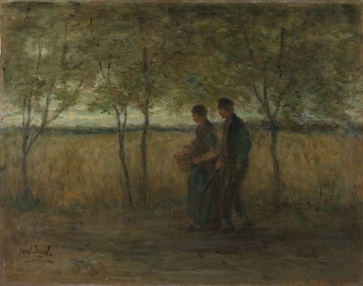 Turning Homewards by Jozef Israëls