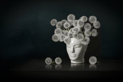 Dandelion Head Vase by Juan Antonio Palacios