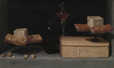 Still Life with Sweets by Juan van der Hamen y Leon