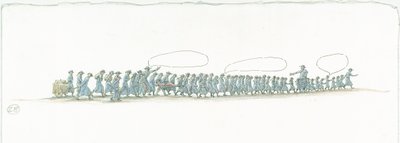 German naval bombardment of Scarborough, North Yorkshire by Judith Dobie