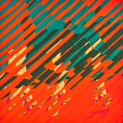 Dynamic Diagonal Stripes by Jukyong Park