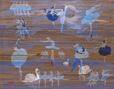 Graceful Ballet Swans by Jukyong Park