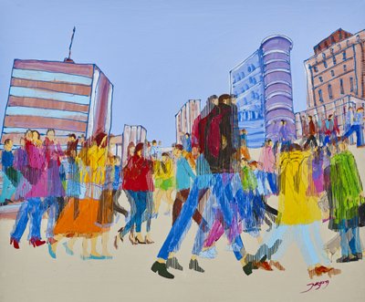 Vibrant City Movement by Jukyong Park