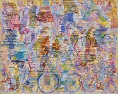 Vibrant Cycling Movement by Jukyong Park
