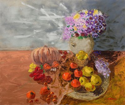 Vibrant Fall Harvest by Jukyong Park