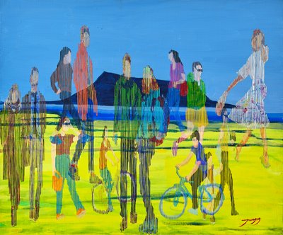 Vibrant Park Life by Jukyong Park