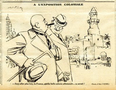 Candide, Satirical in B & W by Jules Abel Faivre