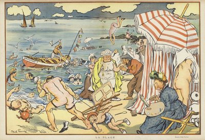 Illustration for Le Rire by Jules Abel Faivre