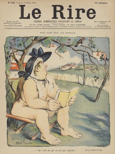 Illustration for Le Rire by Jules Abel Faivre