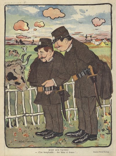 Illustration for Le Rire by Jules Abel Faivre