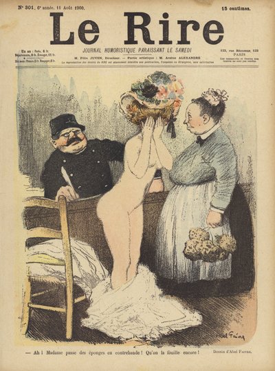 Illustration for Le Rire by Jules Abel Faivre