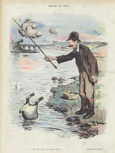 Illustration for Le Rire by Jules Abel Faivre