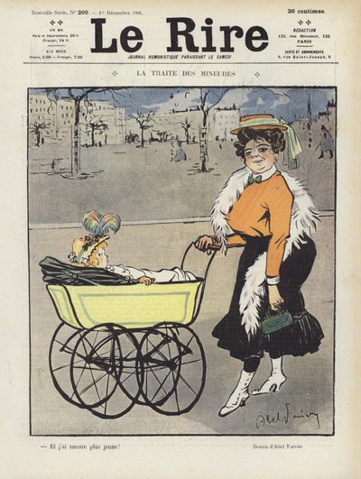 Illustration for Le Rire by Jules Abel Faivre