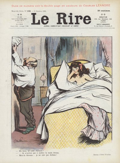 Illustration for Le Rire by Jules Abel Faivre