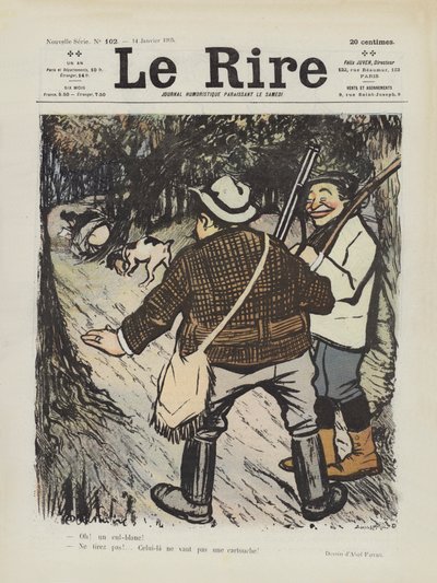 Illustration for Le Rire by Jules Abel Faivre