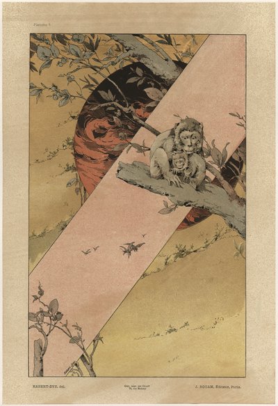 Monkeys, Plate 4 from 