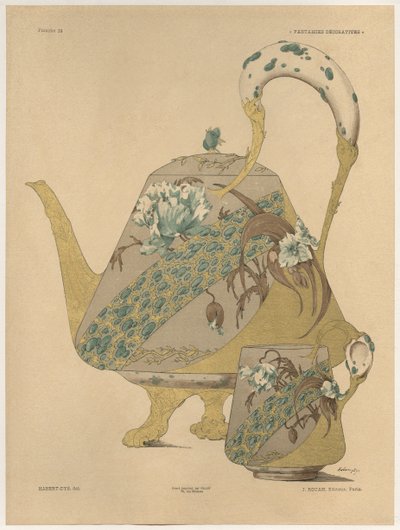Teapot and cup, plate 33 from 