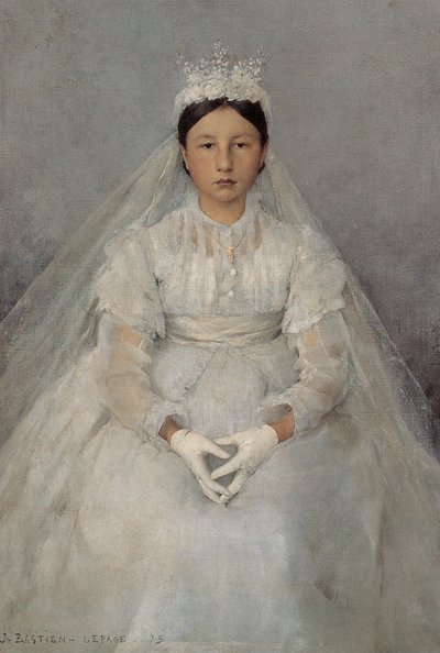 The Communicant by Jules Bastien Lepage