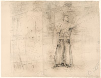 Study for... by Jules Bastien Lepage