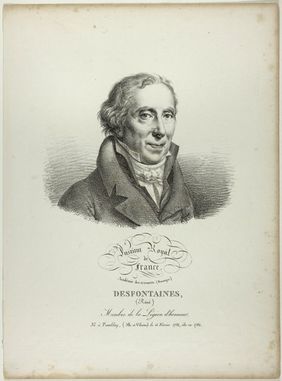 Portrait of René Desfontaines by Jules Boilly