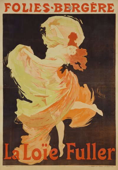 Loie Fuller by Jules Cheret