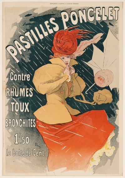 Poncelet Lozenges by Jules Cheret