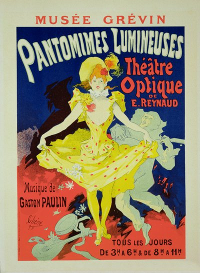 Reproduction of a Poster Advertising 