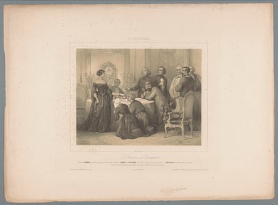 Hérodiade Presents the Will (Scenes from the Novel The Wandering Jew by Eugène Sue) by Jules  David