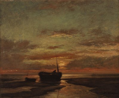 Sunset by Jules Dupré