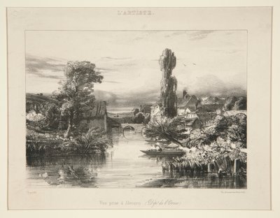 View Taken at Alencon by Jules Dupré