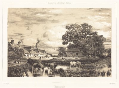 View in Normandy by Jules Dupré
