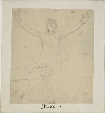 Study for Resurrection by Jules Elie Delaunay