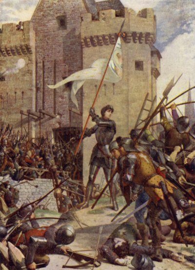 The Relief of Orleans by Joan of Arc, 1429 by Jules Eugene Lenepveu