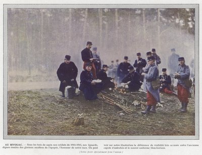 At the Bivouac by Jules Gervais Courtellemont