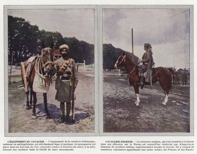 The Equipment of the Cavalier, Indian Cavalry by Jules Gervais Courtellemont