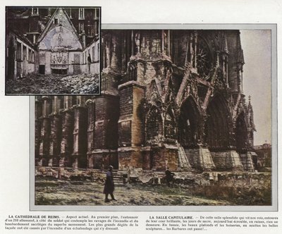 La Cathedrale de Reims, La Salle Capitulaire by Jules Gervais Courtellemont