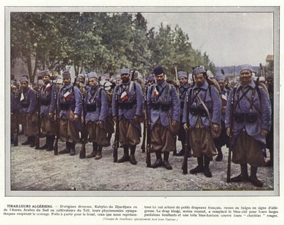 Tirailleurs Algeriens by Jules Gervais Courtellemont