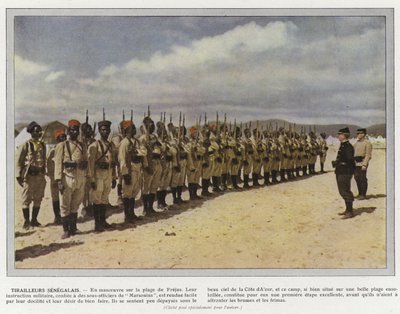 Tirailleurs Senegalais by Jules Gervais Courtellemont