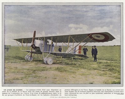 A Warplane by Jules Gervais Courtellemont