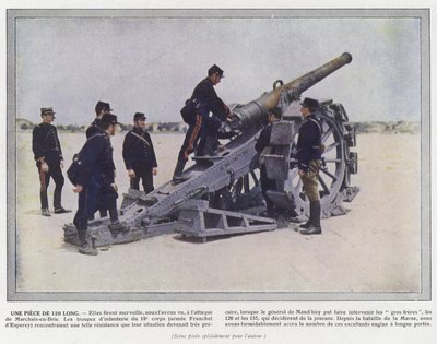 A 120 Long Piece by Jules Gervais Courtellemont