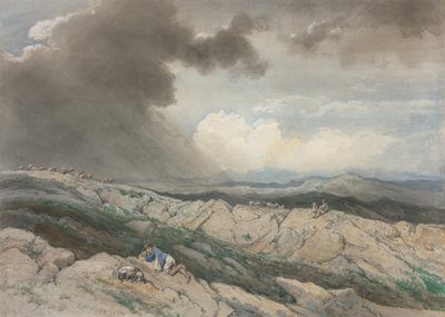 Landscape with Shepherds by Jules Joseph Augustin Laurens
