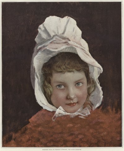 Sketch for a portrait of a child by Jules Joseph Lefebvre