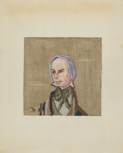 Needlepoint Picture by Jules Lefevere